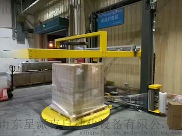 上海全自动覆顶膜缠绕包装机江苏覆顶膜绕膜机